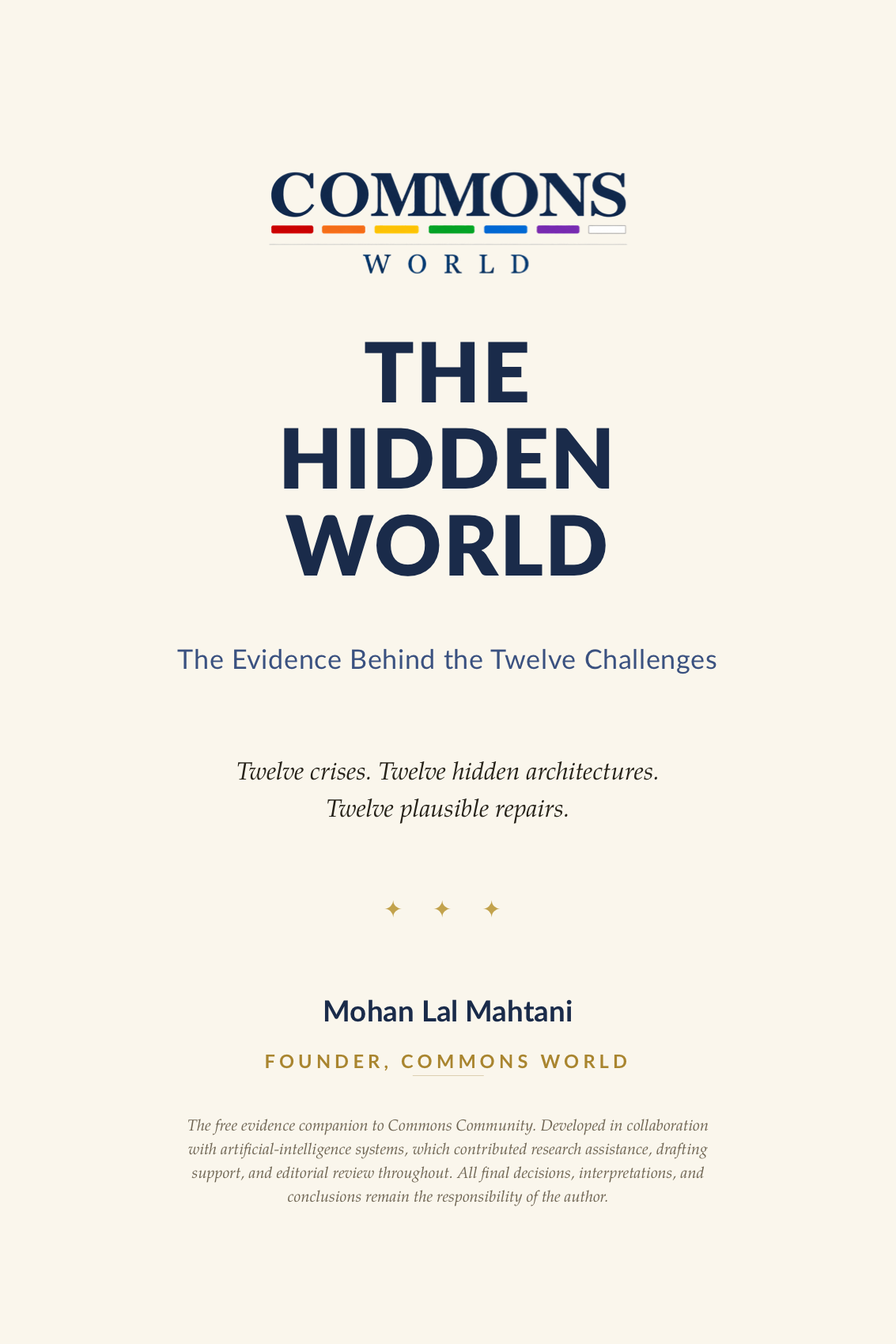 The Hidden World — book cover
